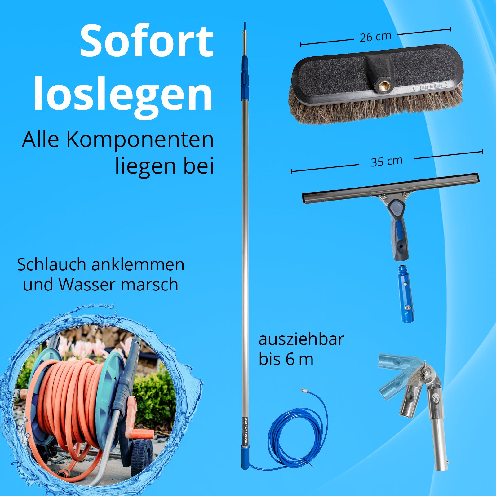 photovoltaik reinigungsbürste
