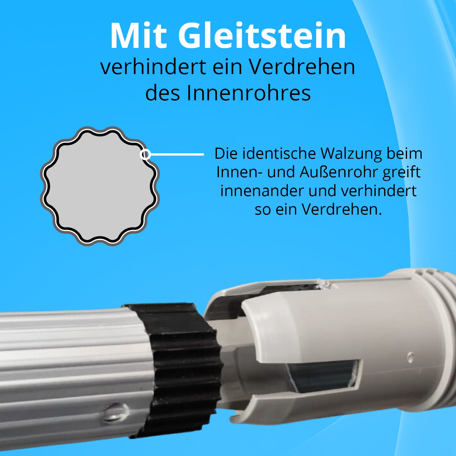 waschbürste mit teleskopstiel