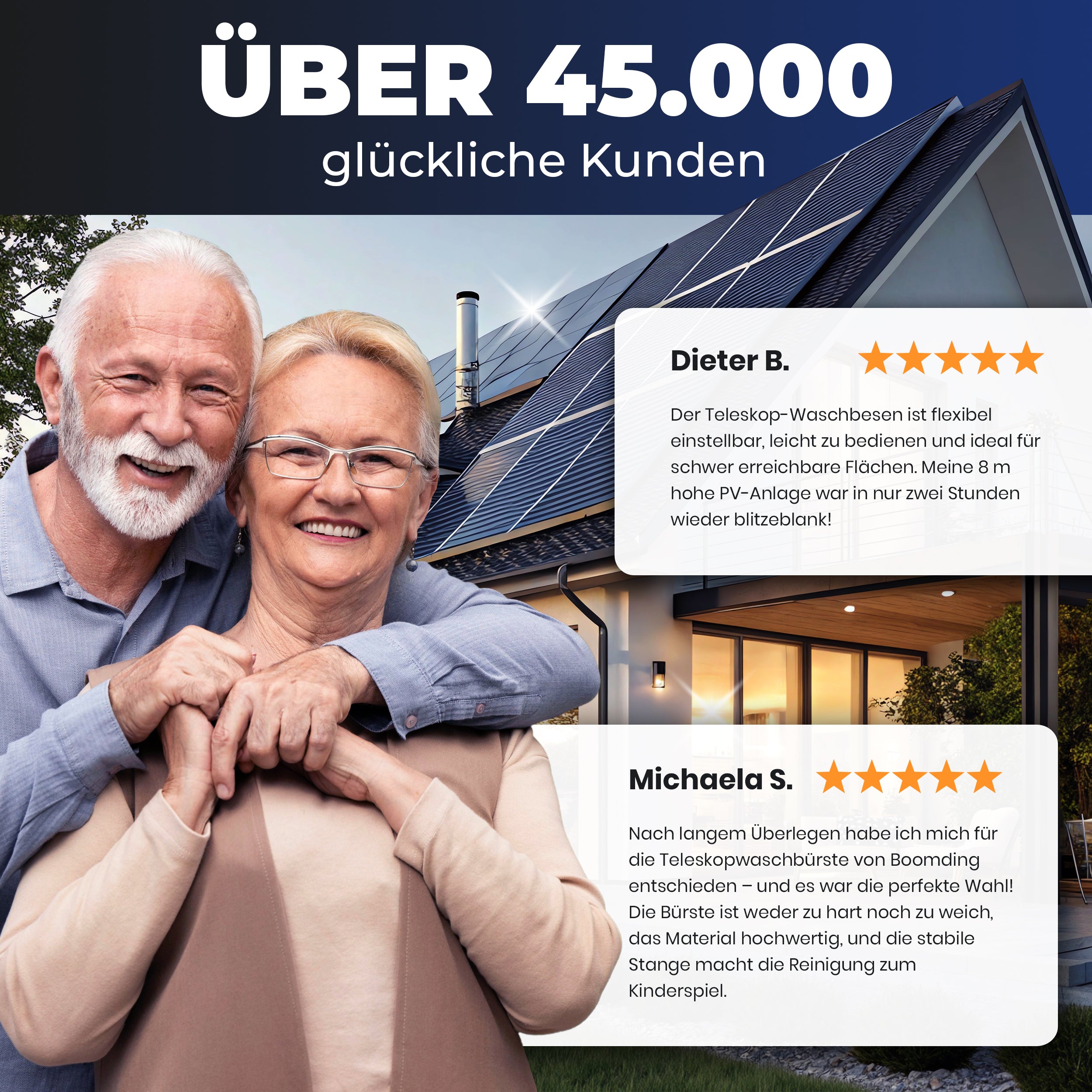 Teleskop Waschbürste 7 Meter