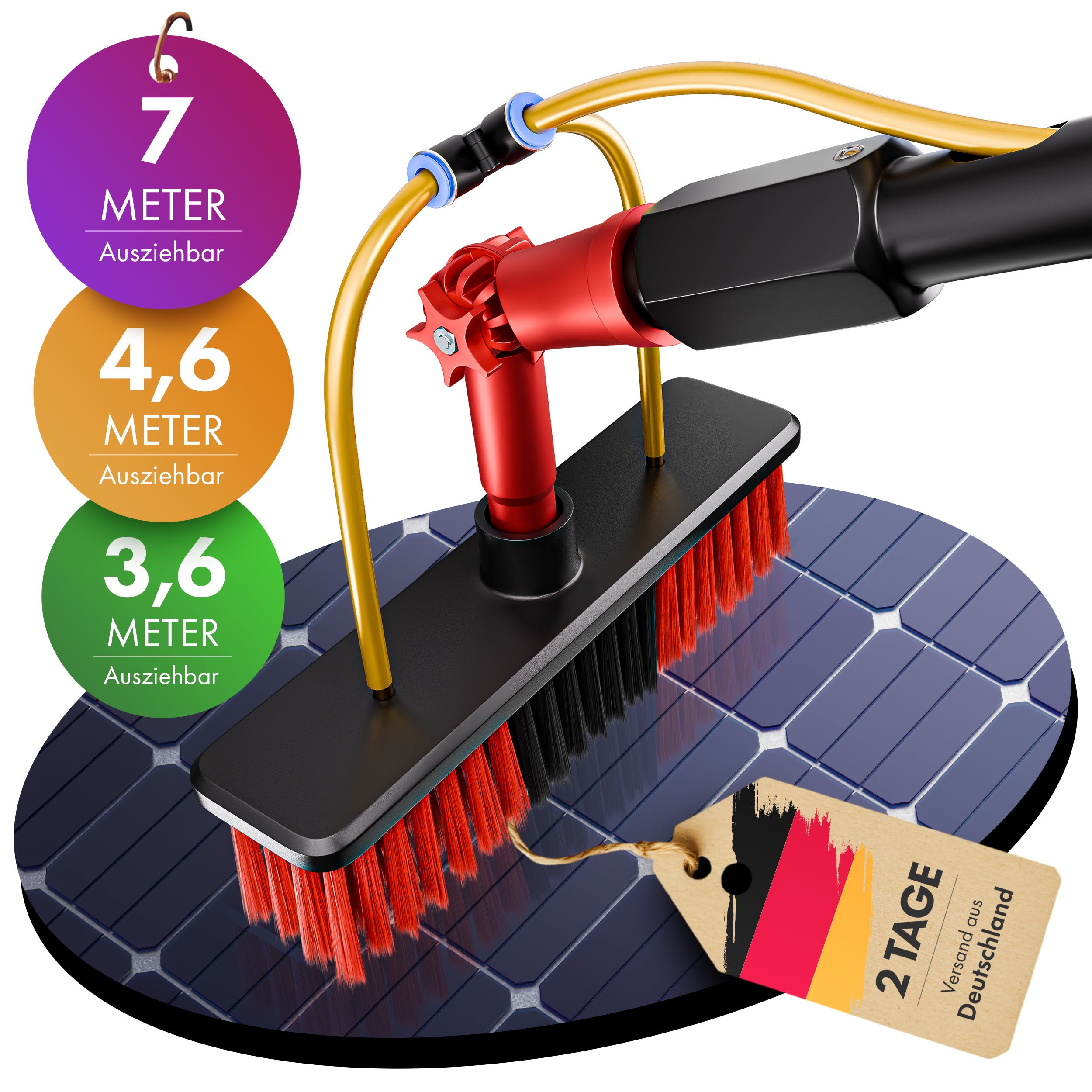 Teleskop Waschbürste